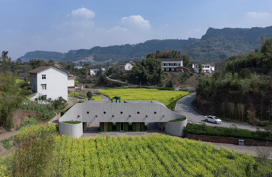 Rural Integration: The Harmonious Blend of Bridge and Toilet in Gaoqiao Village