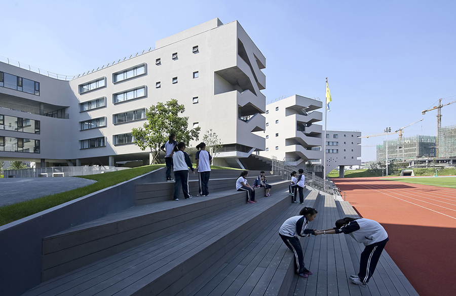 Rethinking Educational Spaces: Beijing No.4 High School Fangshan Campus