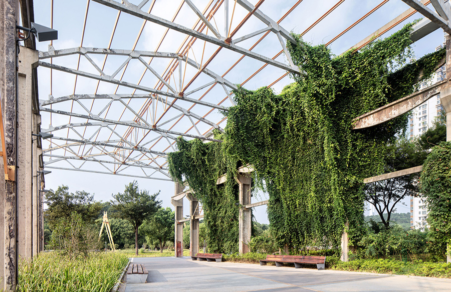 Urban Regeneration: Docklands Park in Wuxi, China