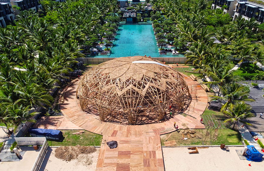 Bamboo Dome at G20 Bali Summit: A Cultural Marvel